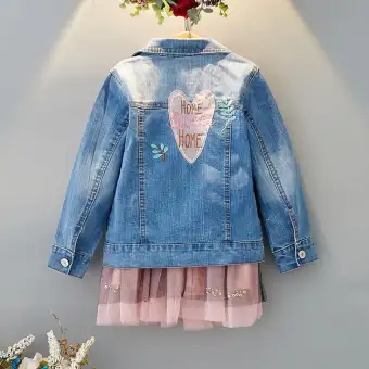 denim jacket kid girl