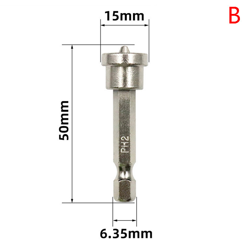 Miankeji Magnetic Positioning Screwdriver Bits Woodworking Screw Hex Shank Bits New