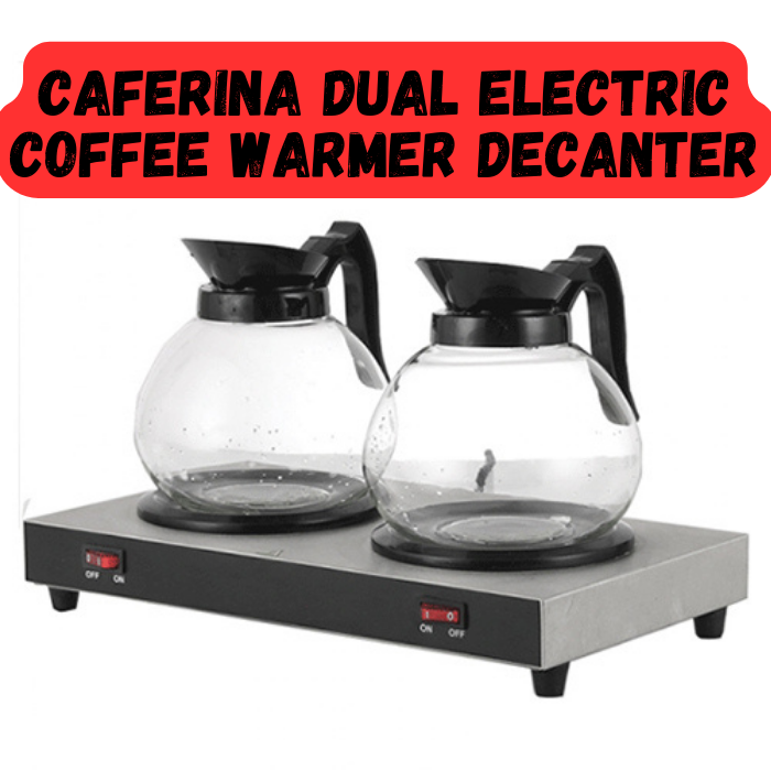 2 Decanters Only Caferina Dual Electric Coffee Warmer Decanter Serving Station Self Service Machine Lazada