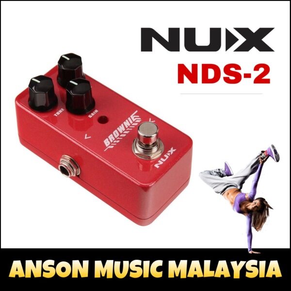 NUX NDS-2 Brownie Distortion Effect Pedal (NDS2) Malaysia