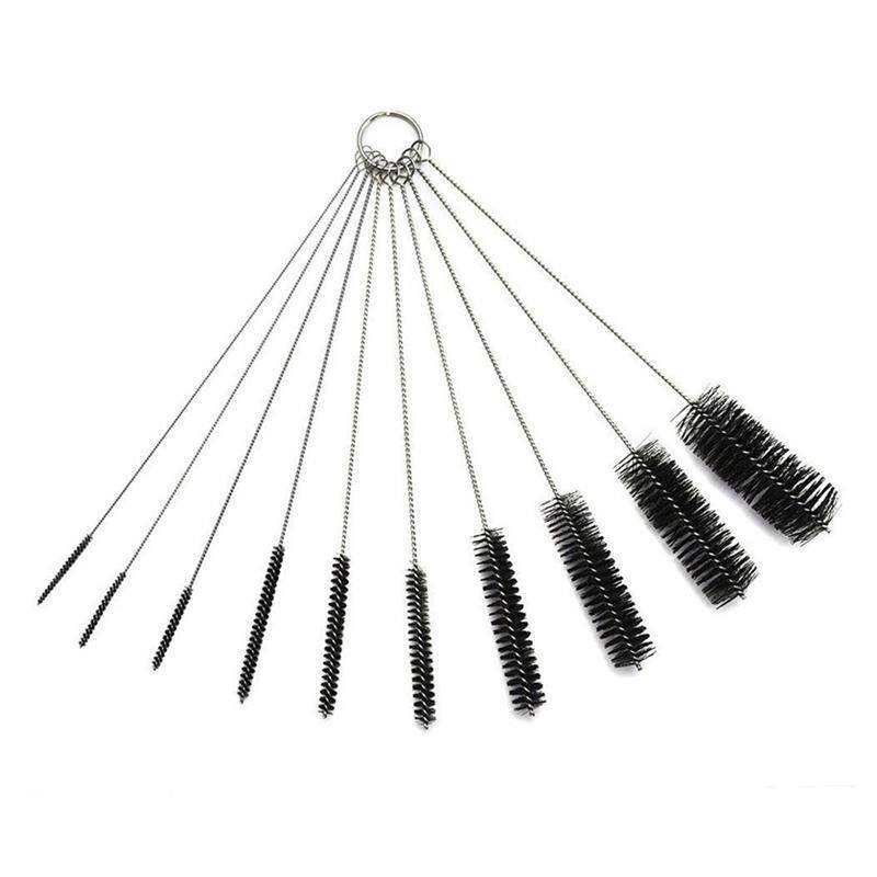 Goodgreat Bottle Cleaning Brushes Multipurpose 8 Inch Nylon Tube Brush Set For Narrow Neck 2600