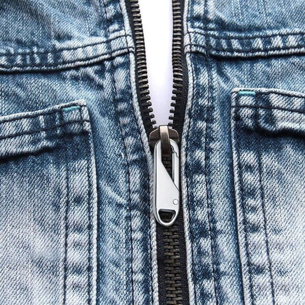 Dream Hunter 6 Pcs/lot Removable Detachable Zipper Pull Pull-Head Pull-Down Bag School Bag Down Jacket Coat Universal Zipper Buckle Diy 2021