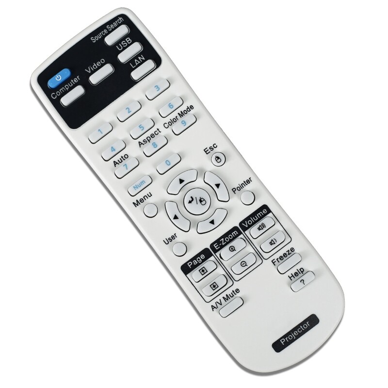 Điều Khiển Máy Chiếu 154720001 Điều Khiển Từ Xa Kích Thước Nhỏ Cho Epson EB-C30XE EB-30XE EB-C28SH Eb-x11 EB-S18 EB-S4 EB-X24 E