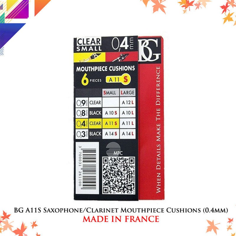 BG A11S Saxophone/Clarinet Mouthpiece Cushions (0.4mm) Malaysia
