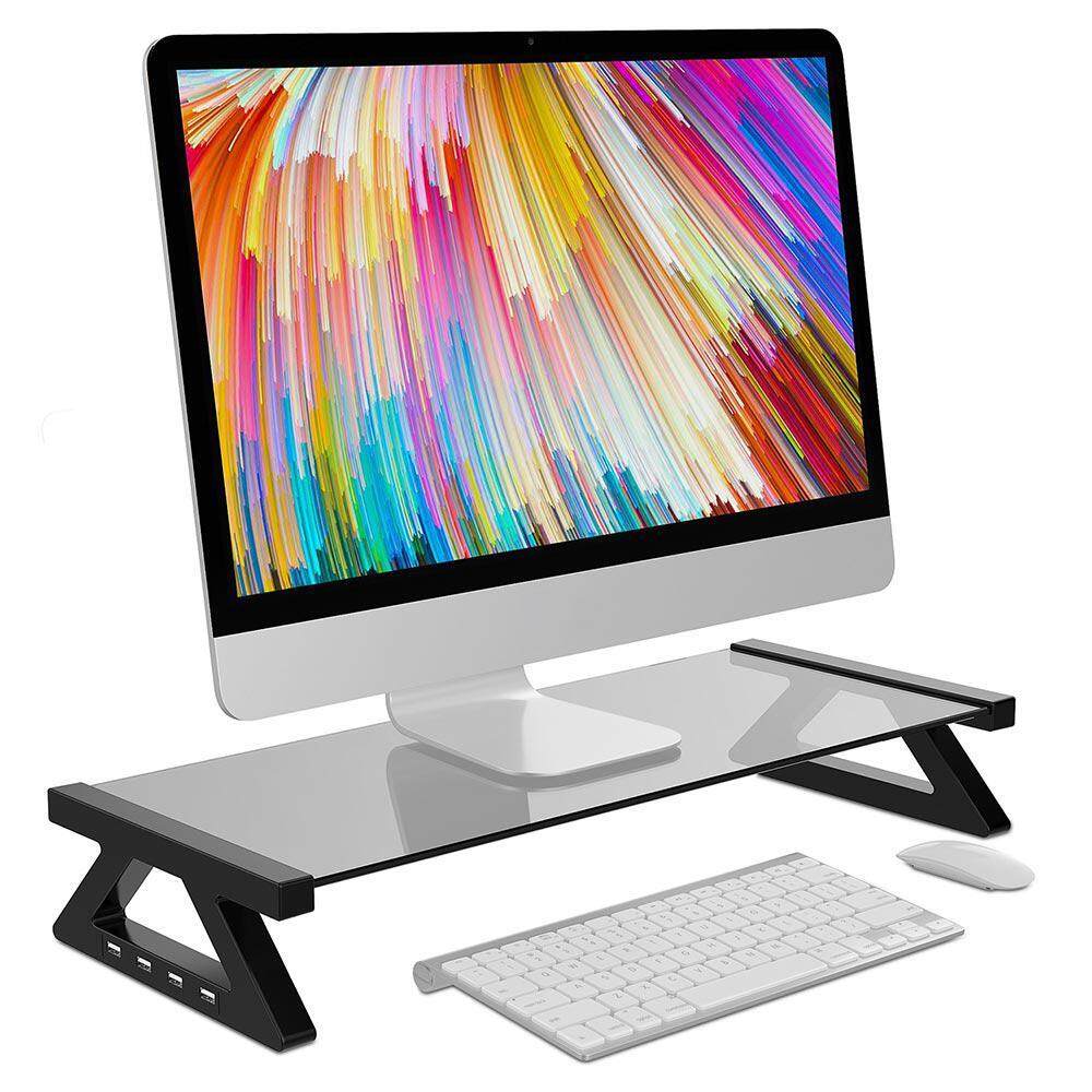 Orzbuy Usb Monitor Stand Desktop Stand Tv Laptop Riser Support Tv