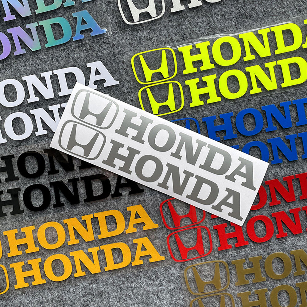 Nhãn dán xe máy Honda Xe máy cá nhân Logo Honda Đề can phản quang trang trí