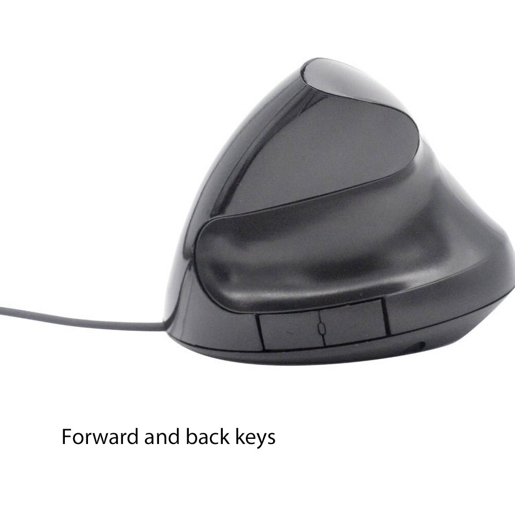Ergonomic Office Vertical Mouse 5 Buttons 1200 DPI Optical Mice for PC Laptop