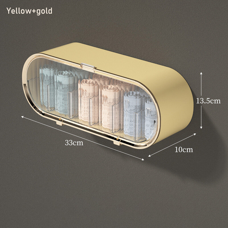 JJT [Miễn Phí Vận Chuyển]Treo tường, hộp lưu trữ, túi lưu trữ, đa chức năng Hộp lưu trữ, kệ, đa năng đồ lót ở nhà kênh truyền hình hộp tổ chức hộp đựng tất treo tường hộp đựng đồ lót