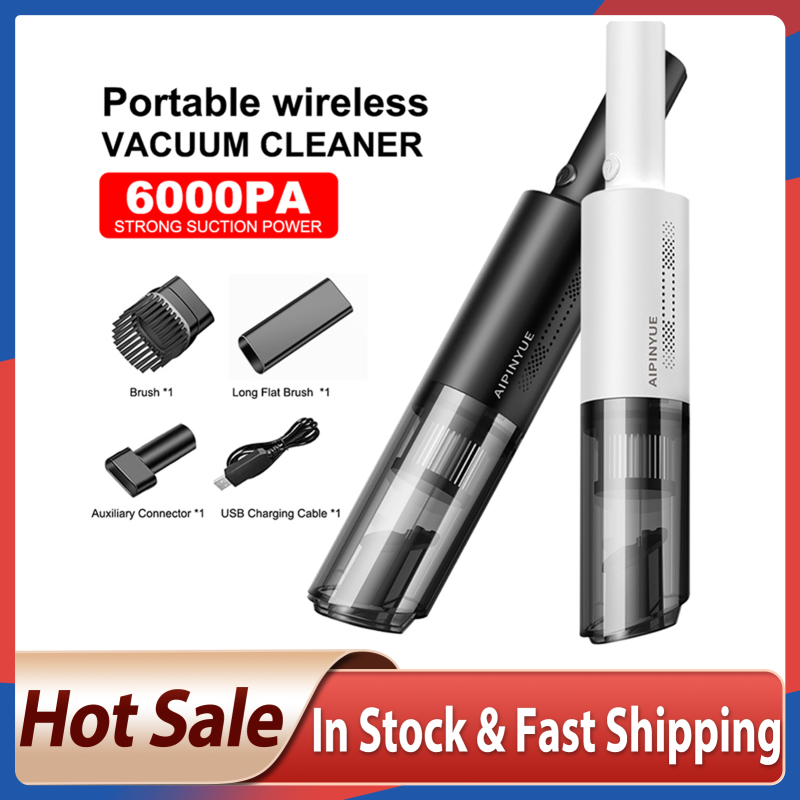 Car Vacuum Cleaner Wireless 6000PA 