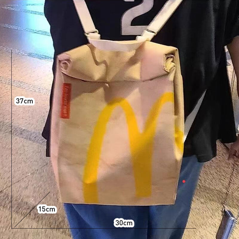 ENV[2-4 Days Delivery]mcdonald's Bag Bag Women's Bag McDonald's School ...