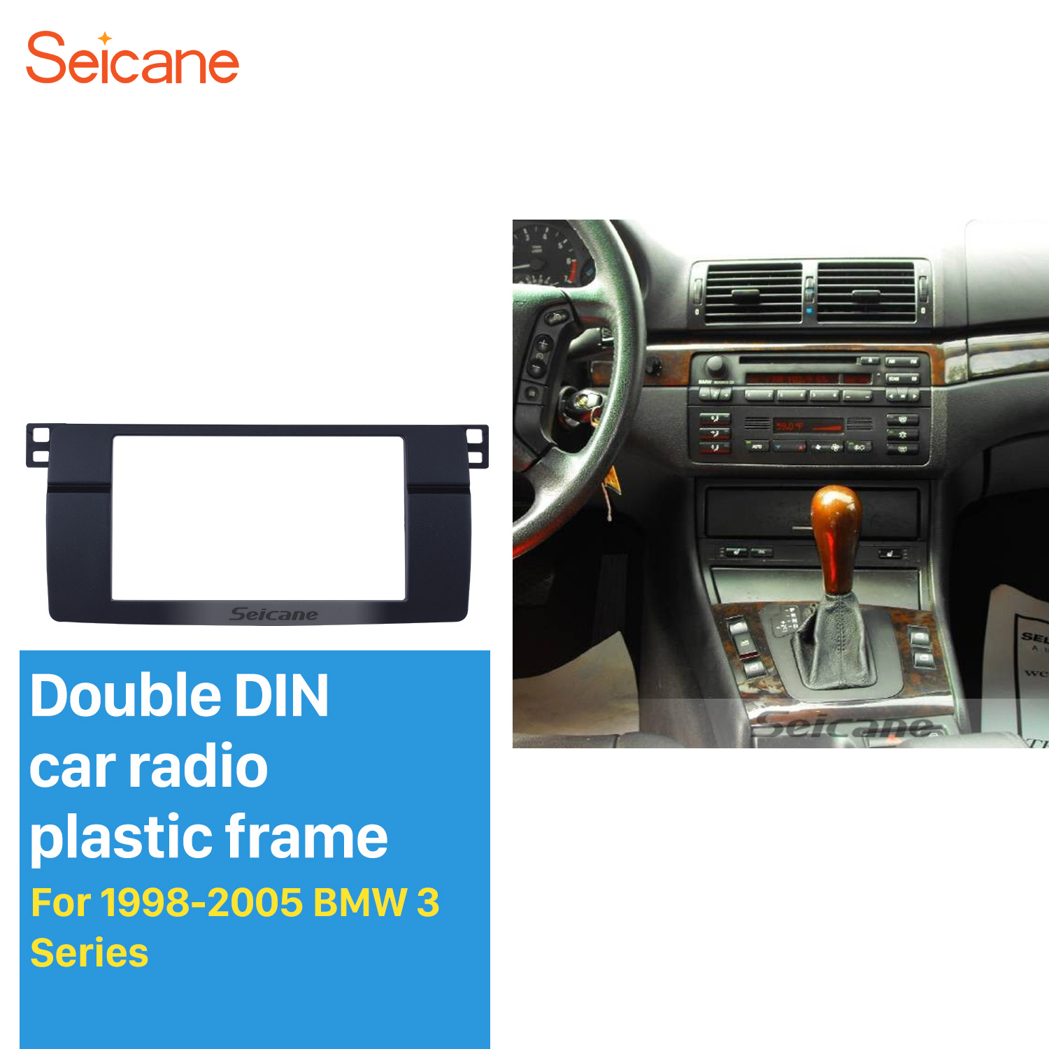 Double Din 1998-2005 BMW 3 Seri E46 