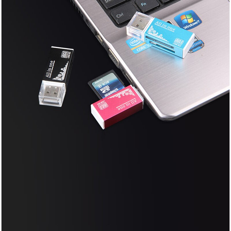 Multi SD Card Reader,6 in 1 USB Memory Card Reader for SD Multi SD Card Reader,6 in 1 USB Memory Card Reader for SD