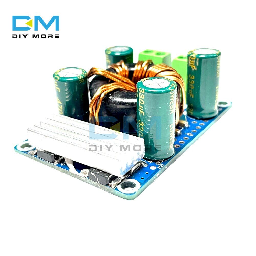 diymore Mô Đun Cấp Nguồn Chuyển Mạch Bộ Chỉnh Lưu Đồng Bộ 12V Sang 3.3V 5V 15A Mô Đun Điện Áp Không Đổi Giảm Bước Không Cách Ly