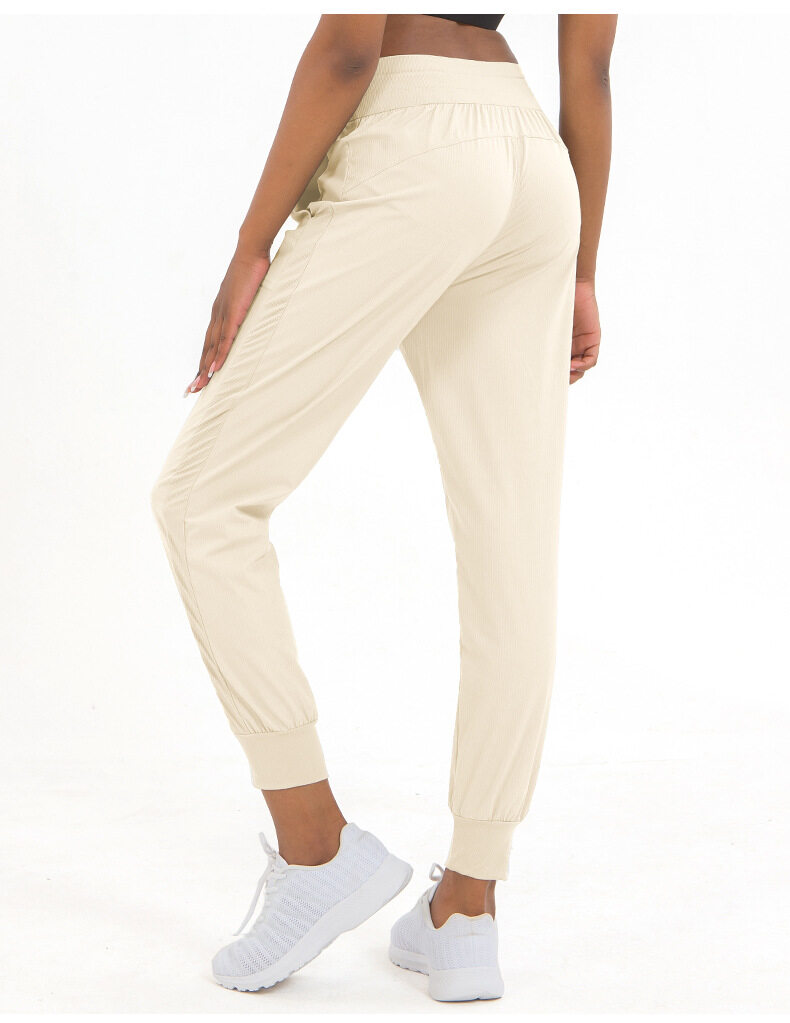 SUPERFLOWER Women's Quick Dry Athletic Gym Fiess Long Pants Drawstring Running Sports Jogging Sweatpants with Two Side_voghion.com