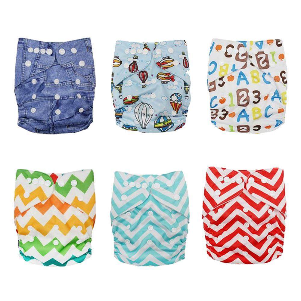 Infant Baby Reusable Washable Adjustable Cloth Diaper Nappies All in One Size