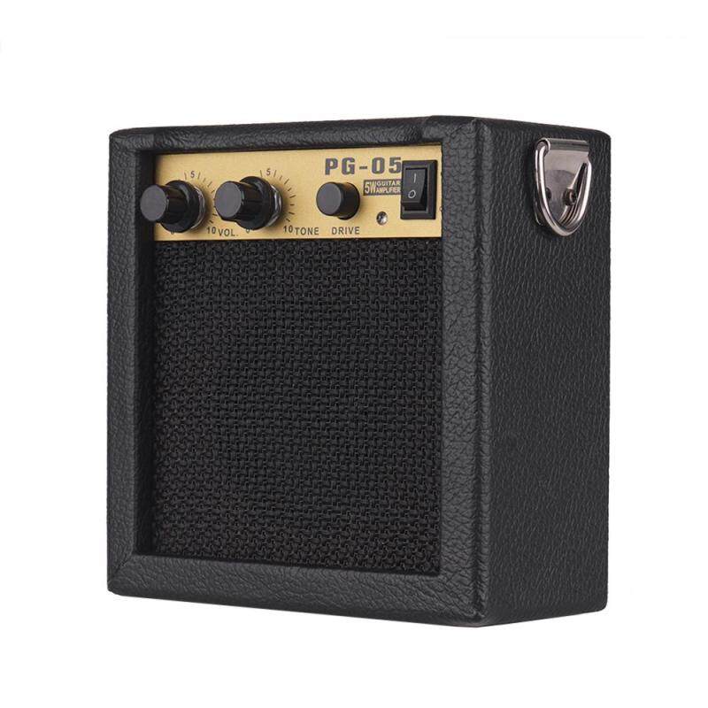 Wooden Mini Guitar Amplifier Amp Speaker 5W with 6.35mm Input 3.5mm Headphone Output Malaysia