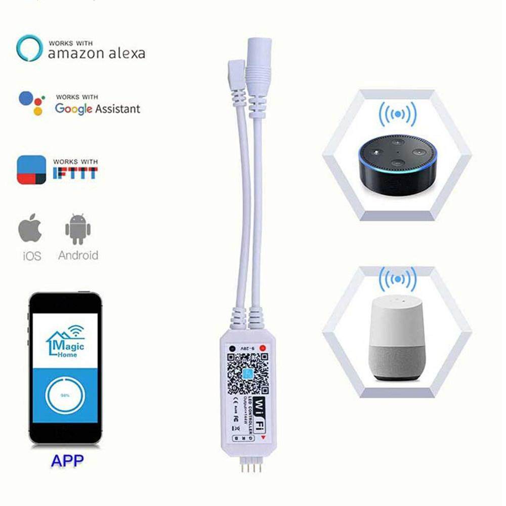 Outops Wifi Điều Khiển với 21 Phím Điều Khiển Từ Xa Không Dây cho ĐÈN LED Dây Đèn