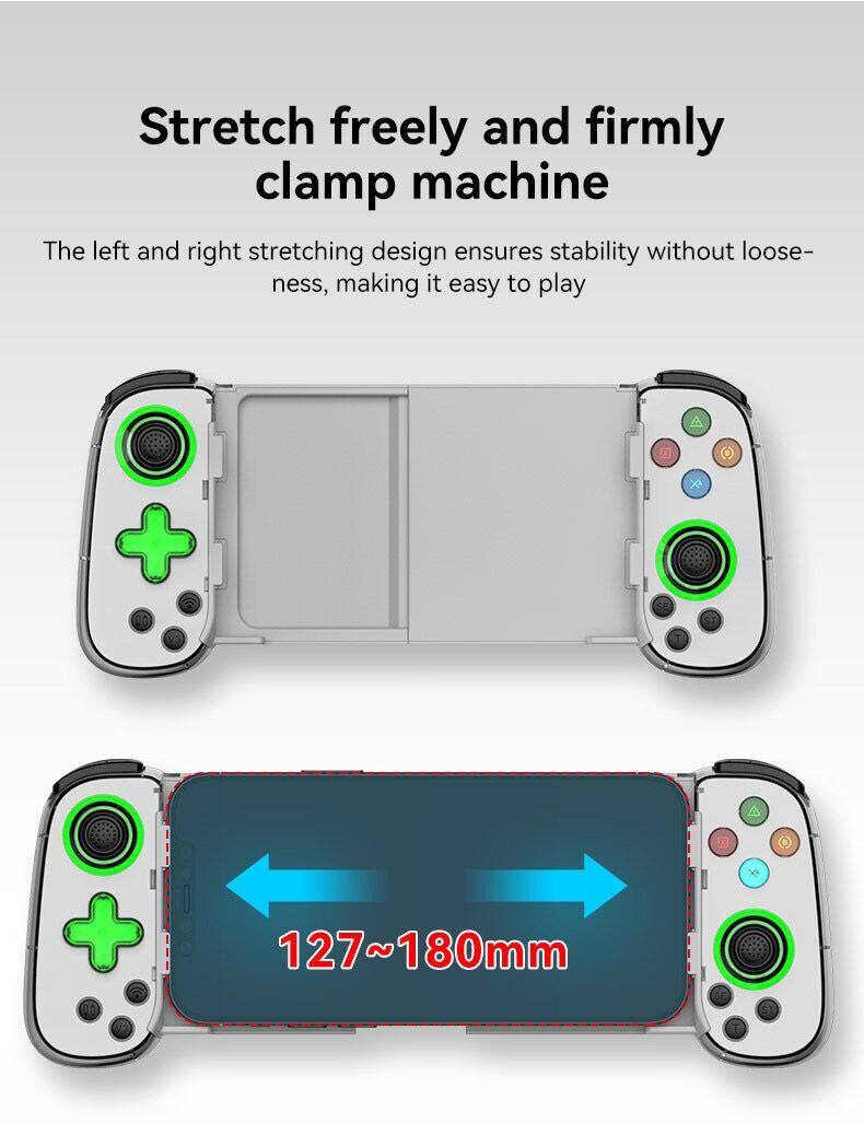BSP D7 bluetooth không dây điều khiển chơi game điều khiển chơi game Bộ điều khiển bàn di chuột cảm ứng cho Android/điện thoại thông minh iOS/viên/Bộ chuyển đổi Nintendo/Windows PC
