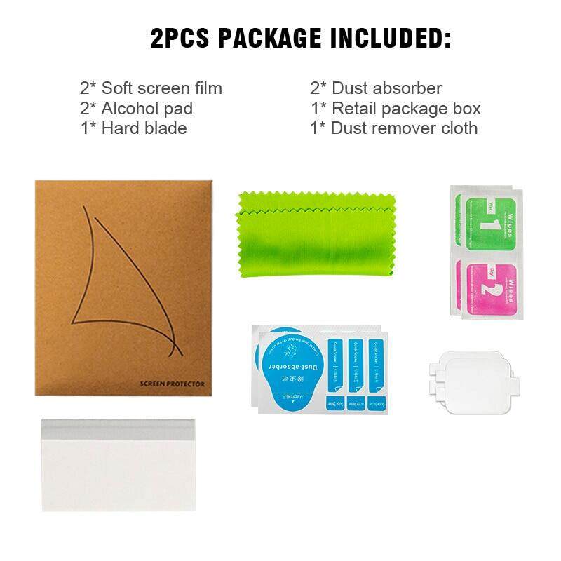 BassPal Clear Soft Hydrogel Protective Film For i Watch Series ultra2 9 8 7 41mm 45mm 49mm Screen Protector For Apple Watch SE 6 5 4 3 2 1 38/42/40/44mm