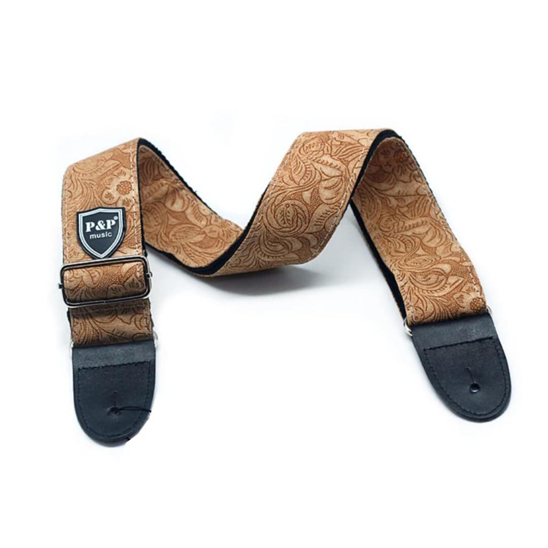 Dây đeo đàn guitar Có Thể Điều Chỉnh Rộng Dày Denim Bông Đàn Guitar Thắt Lưng Cho Đàn Ghi-ta Bass điện Ukulele phụ kiện đàn guitar