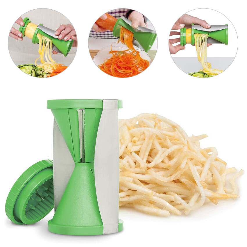Dụng Cụ Thái Rau Củ Xoắn Ốc & Dụng Cụ Làm Mì Spaghetti Mì Ống Zucchini