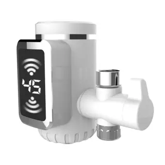 Electric Free Installation Hot Faucet Water Heater Kitchen Cold Heating Faucet Tankless Digital Instantaneous Water Tap Lazada Singapore
