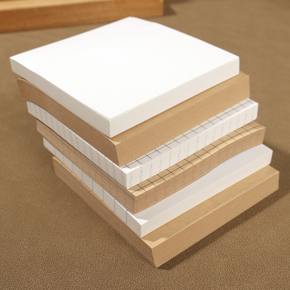 50/80/150 Sheets Self-Stick Notes Pads Black White Yellow Sticker Paper Office School Notes Home Use Easy Post Notes