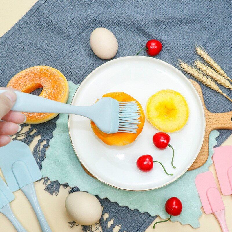 Giấc Mơ Hunter 3 Cái/bộ Đồ Dùng Nhà Bếp Silicone Kem Bơ Scraper Bàn Chải Xẻng Xúc Bánh Mì Bánh Ngọt Nướng Bánh Dụng Cụ Nấu Nướng Đồ Dùng Nhà Bếp