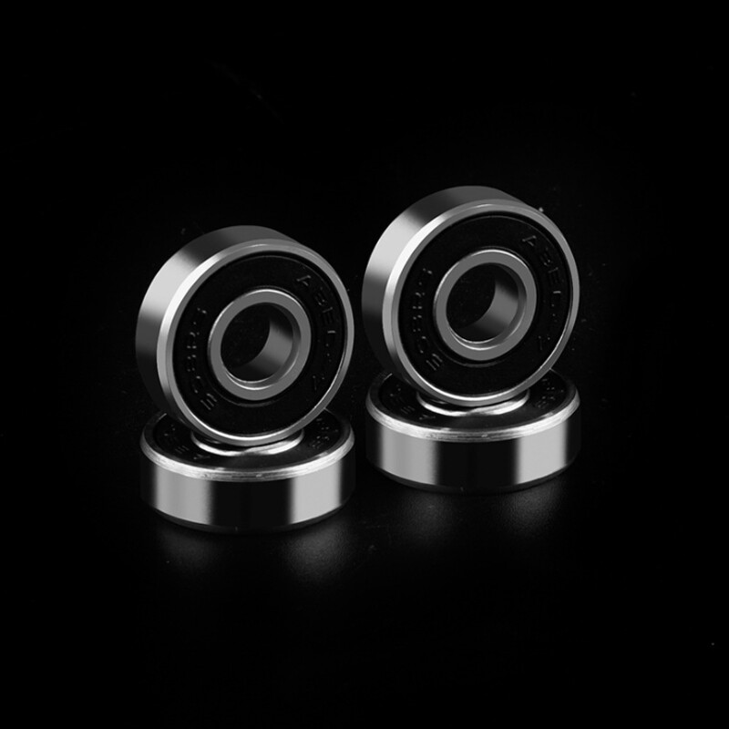 4Pcs 608 608RS Skate Scooter Skateboard Wheels Spare Bearings Ball Roller Shafts Bearing steel