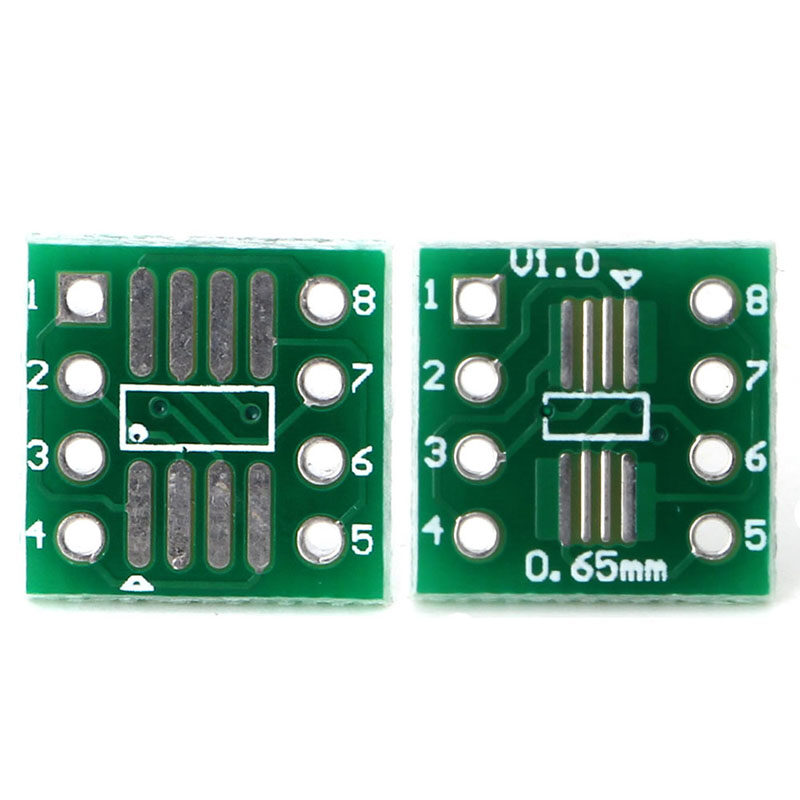 10Pcs SOP8 SSOP8 TSSOP8 To DIP8อะแดปเตอร์แปลงบอร์ด PCB - DAwG Electron ...