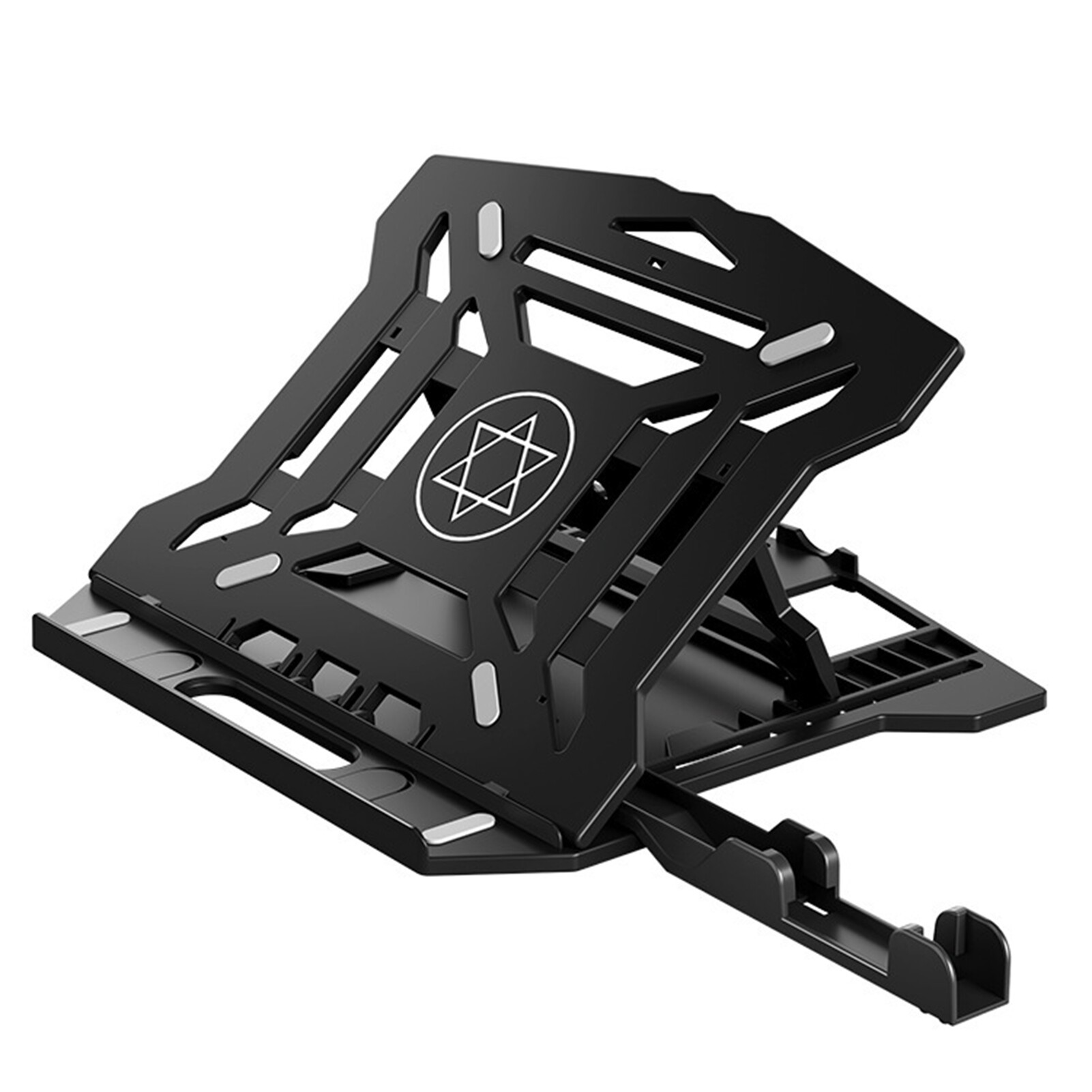 Tanjiaxun Laptop Stand Multi-Angle 360 Degree Rotatable Ergonomic Design Laptop Cooling Keyboard Stand Holder for Home Keyboard Stand Heavy-Duty