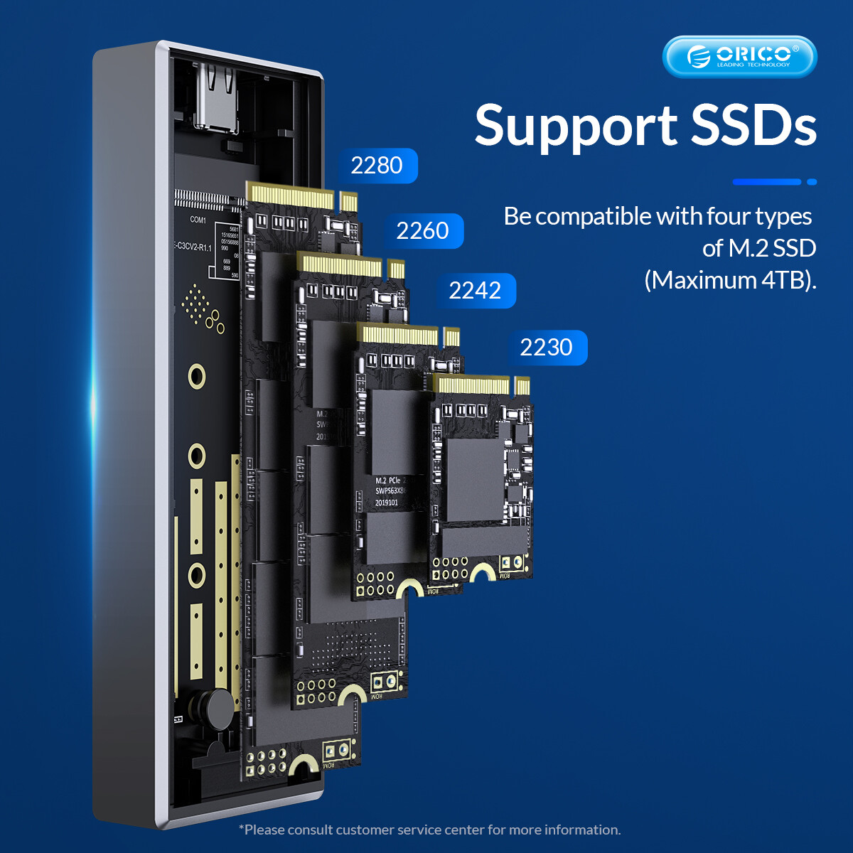 Vỏ Nhôm Vỏ Bọc ORICO NVME Và SATA M.2 Không Dụng Cụ, Giấc Ngủ Thông Minh 10 Phút, Ổ Cứng Thể Rắn PCI-E M-key 10Gbps USB C 3.2 Gen2 Type C Bộ Chuyển Đổi Gắn Ngoài Với Áo Làm Mát, vỏ SSD Với Cáp USB C Sang USB A/USB C 2 Trong 1 Hỗ Trợ UASP Trim