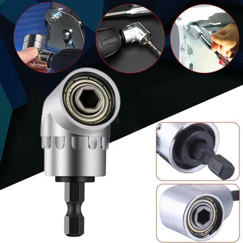 105 Degree Right Angle Screwdriver Hand Tools Hex Drill Bit Socket Holder Adaptor Hex Shank Extension Electric Repair Screw Driver Tool