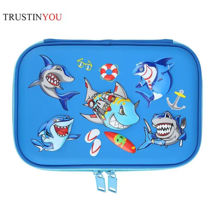 Trustinyou Lucu Kartun Hewan Laut Anak Anak Pensil Pelajar Tas
