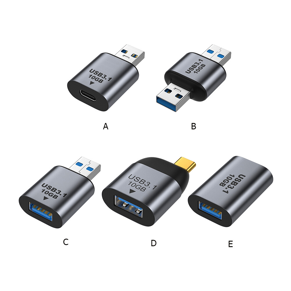 USB 3.1 Với USB 3.1/Loại C Adapter USB3.1 Gen2 Sạc Chuyển Dữ Liệu Qua 10Gbps