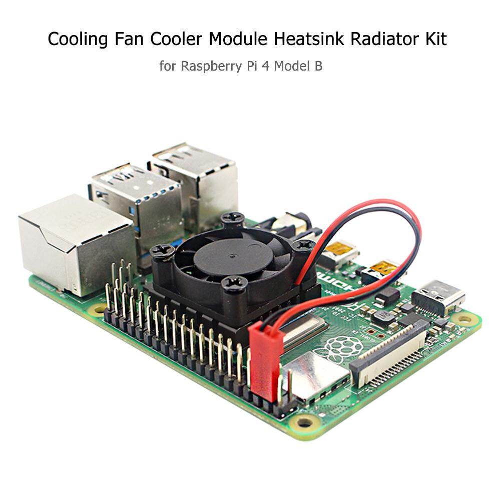 Mô-đun Làm Mát Quạt Làm Mát Bộ Tản Nhiệt Tản Nhiệt Cho Raspberry Pi 4 Model B