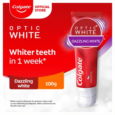 Colgate Optic White Dazzling White Whitening Toothpaste 100g