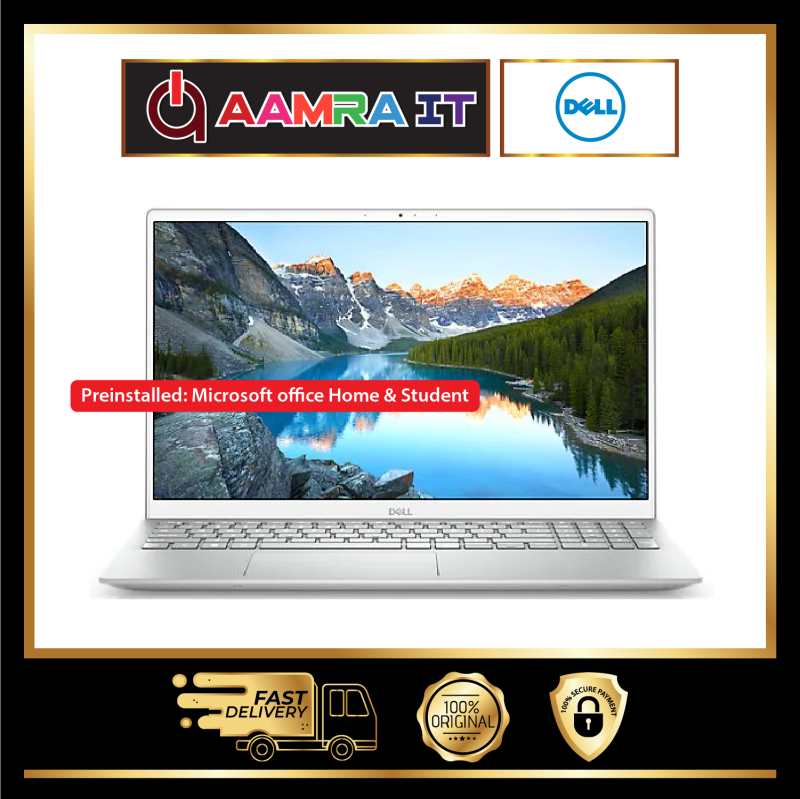 DELL INSPIRON 15 5502 6585SG-W10 15.6 FHD Laptop Silver (I7-1165G7, 8GB, 512GB SSD,INTEL IRIS W10, H&S) Malaysia