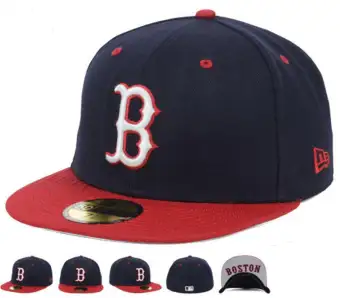 red sox fitted cap