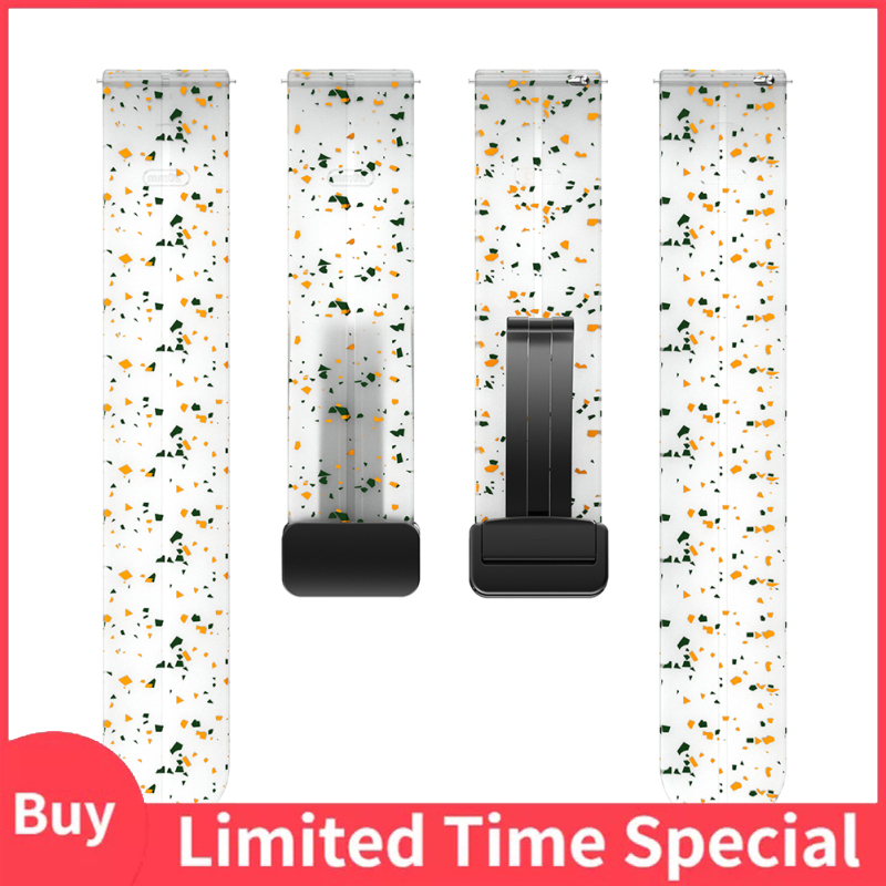 22mm/20mm Strap Watch Band Replacement Quick Release Magnetic Folding Buckle Universal Silicone Watch Strap