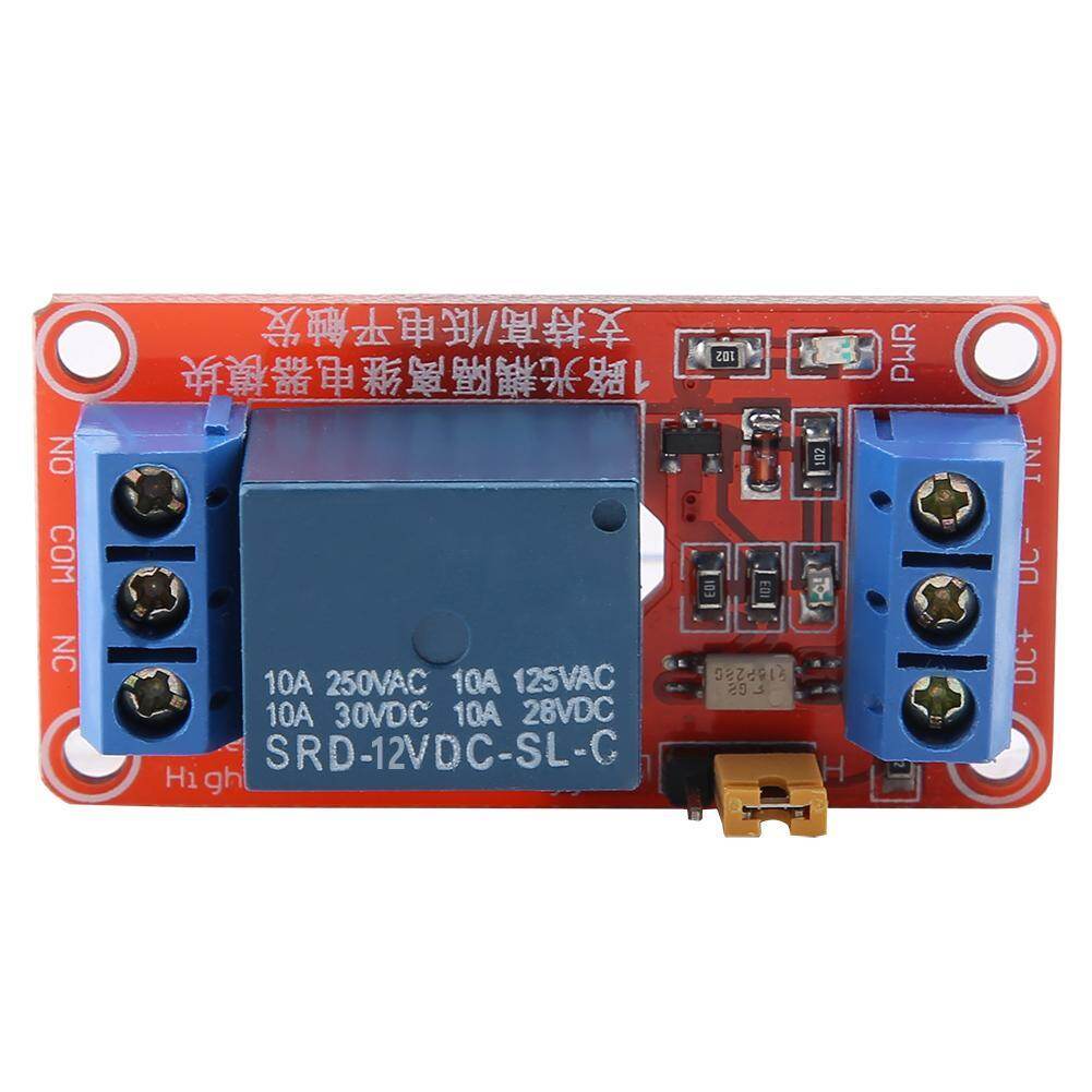 1 Channel Optocoupler Relay Module Board High & Low Trigger 5V/12V/24V