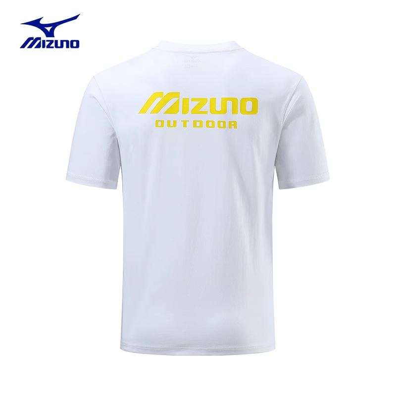 Mizuno/Mizuno cotton T-shirt short sleeve men's ins: summer cotton outdoor casual men's T-shirt