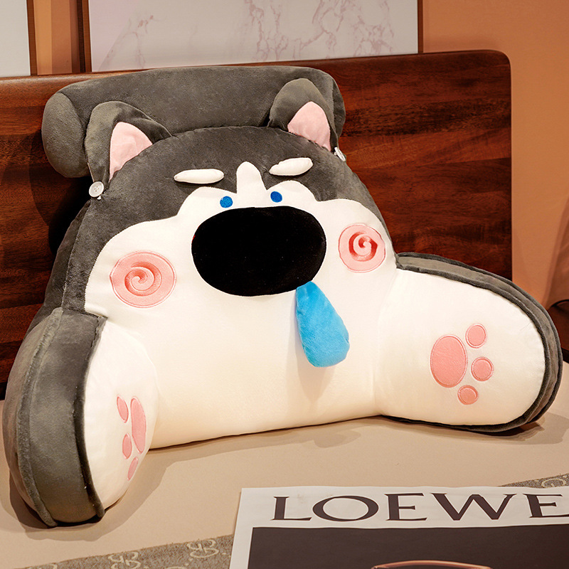 Multifunctional bedside pillow waist cartoon bed backrest soft sofa pillow big backrest bedside cushion