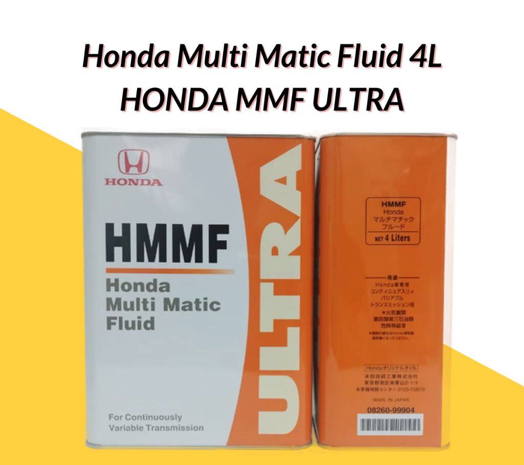 100% ORIGINAL japan Honda CVT Ultra HMMF Multi Matic Fluid 4L
