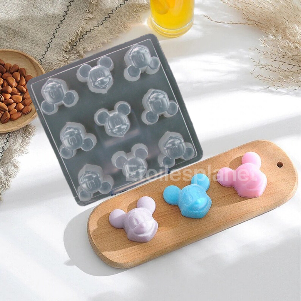Cavity PP Mickey Mouse Jelly Mould Chocolate Mould PP米奇燕菜