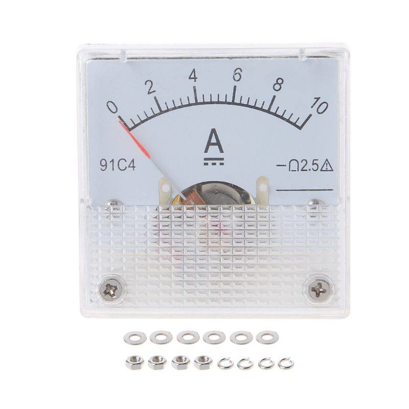 Ampe Kế 91C4 Đồng Hồ Đo Dòng Điện Tương Tự Một Chiều, Con Trỏ Cơ Học Loại 1/2/3/5/10/20/30/50/100/200/300/500mA A