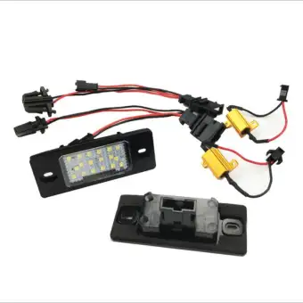 number plate bulb