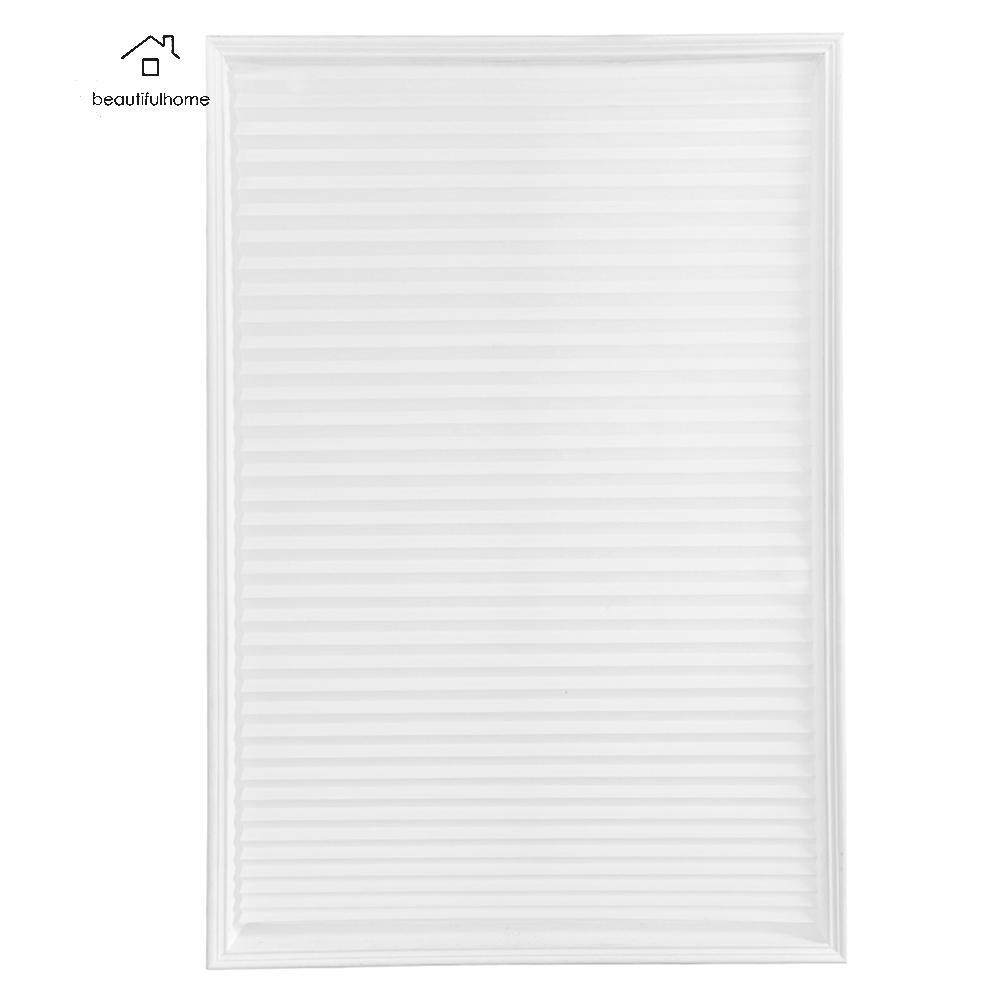 Beautifulhome Self Adhesive Pleated Blinds Curtains Half Blackout