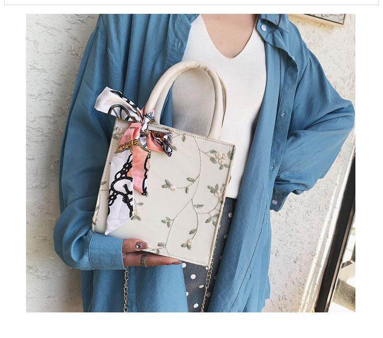 Unique2017 Baru INS Wanita Gaya Fesyen Korea Kepribadian Pu Syal Renda Atas Pegangan Tas Bahu Tas Tangan Serbaguna Kasual Tas Kurir Selempang Ponsel Tas
