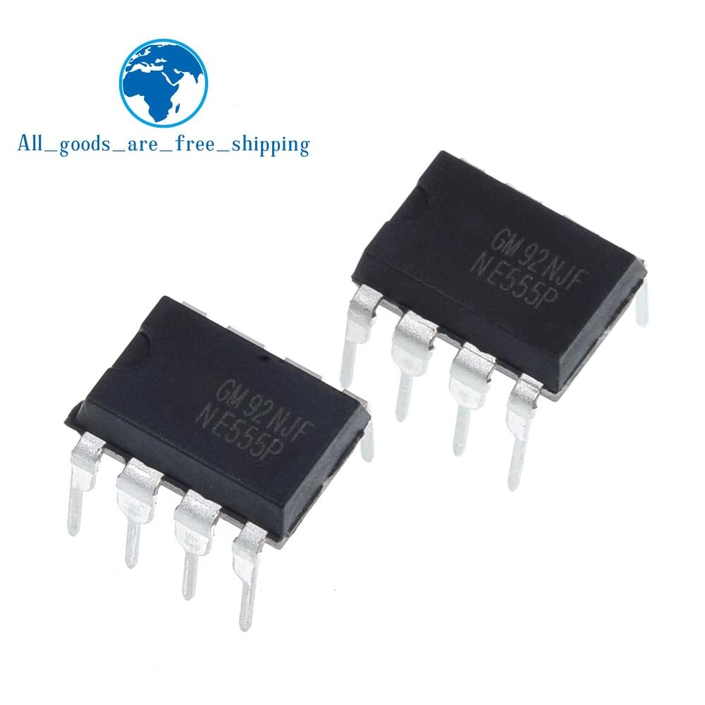 20pcs/lot new ne555 ne555p ne555n 555 timers dip-8 texas